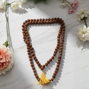 Rudraksha Mala - Beads Size 9.5mm Ready to Wear (R0007)
