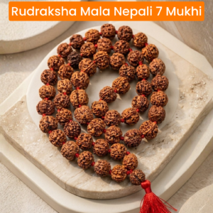 Rudraksha Mala Nepali 7 Mukhi (R0010)